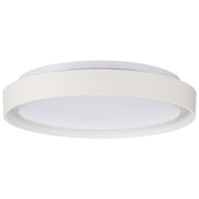 Access Lumea 3CCT LED Flush Mt, 15.5", White/Acrylic Lens