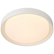 Access Lumea 3CCT LED Flush Mt, 15.5", White/Acrylic Lens