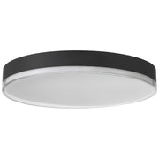 Access Mona 3CCT LED Flush Mt, 19.75", Black/Acrylic Lens