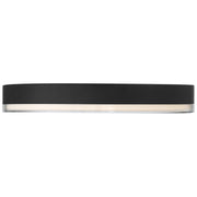 Access Mona 3CCT LED Flush Mt, 19.75", Black/Acrylic Lens
