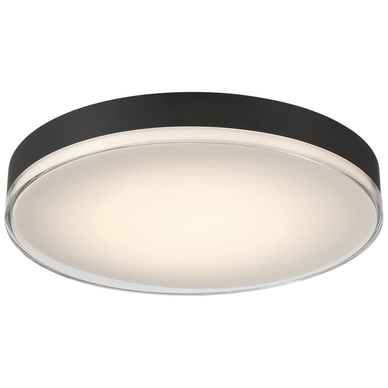 Access Mona 3CCT LED Flush Mt, 19.75", Black/Acrylic Lens