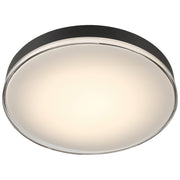 Access Mona 3CCT LED Flush Mt, 19.75", Black/Acrylic Lens