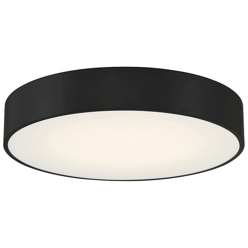 Access Lighting Como 14" 3CCT LED Flush Mount, Black/White - 49960LEDDCS-BL-ACR