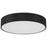 Access Lighting Como 14" 3CCT LED Flush Mount, Black/White