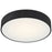 Access Lighting Como 14" 3CCT LED Flush Mount, Black/White