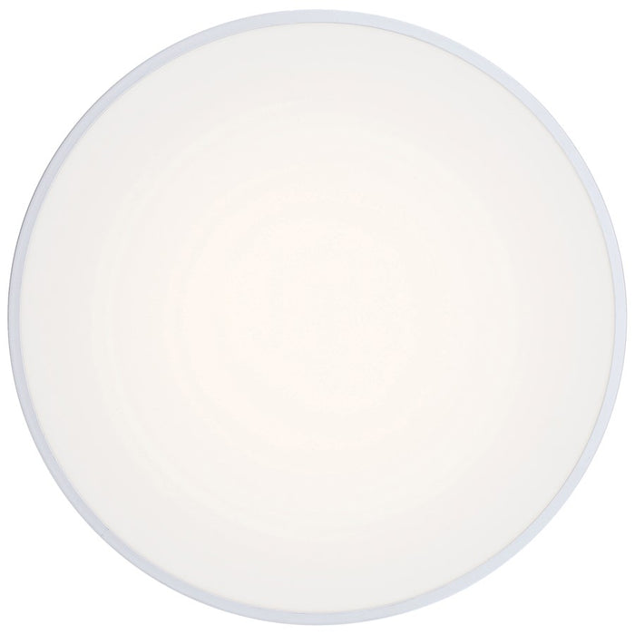 Access Lighting Como 14" 3CCT LED Flush Mount, Satin/White