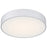 Access Lighting Como 14" 3CCT LED Flush Mount, Satin/White