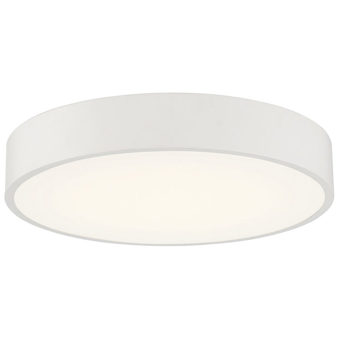 Access Lighting Como 14" 3CCT LED Flush Mount, White/White - 49960LEDDCS-WH-ACR