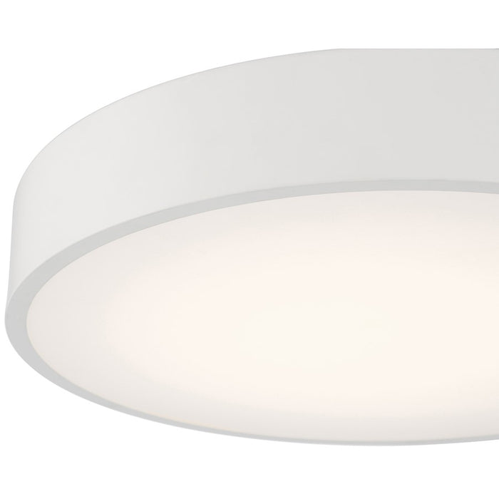 Access Lighting Como 14" 3CCT LED Flush Mount, White