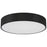 Access Lighting Como 14" LED Flush Mount, Black/White