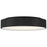 Access Lighting Como 14" LED Flush Mount, Black/White