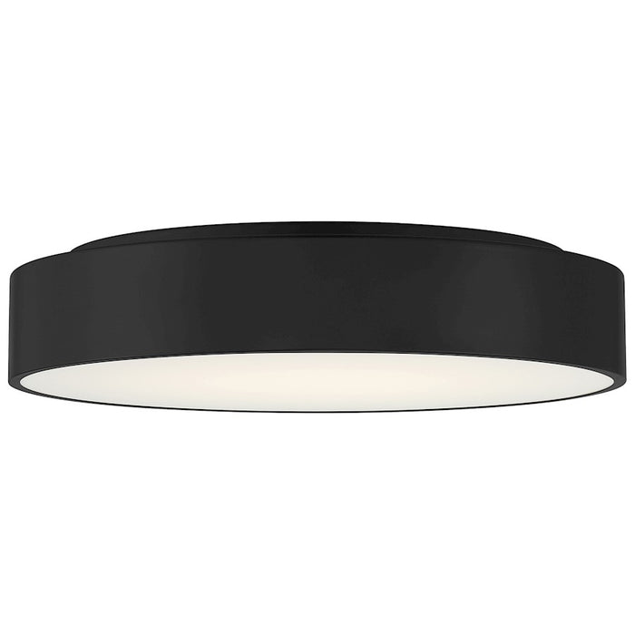 Access Lighting Como 14" LED Flush Mount, Black/White