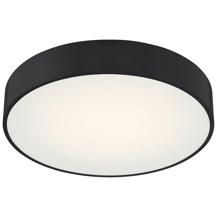 Access Lighting Como 14" LED Flush Mount, Black/White