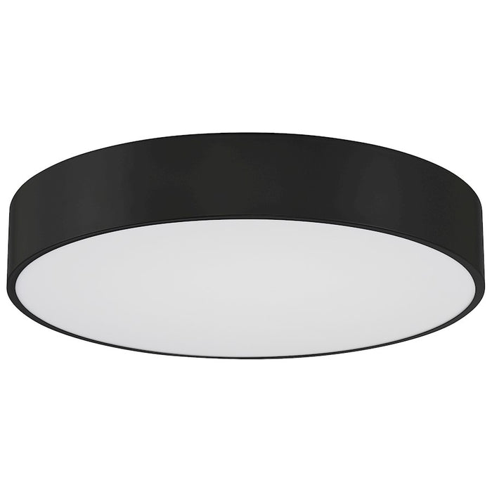 Access Lighting Como 18" LED Flush Mount, Black/White