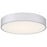 Access Lighting Como 22" 3CCT LED Flush Mount, Satin/White - 49962LEDDCS-SAT-ACR