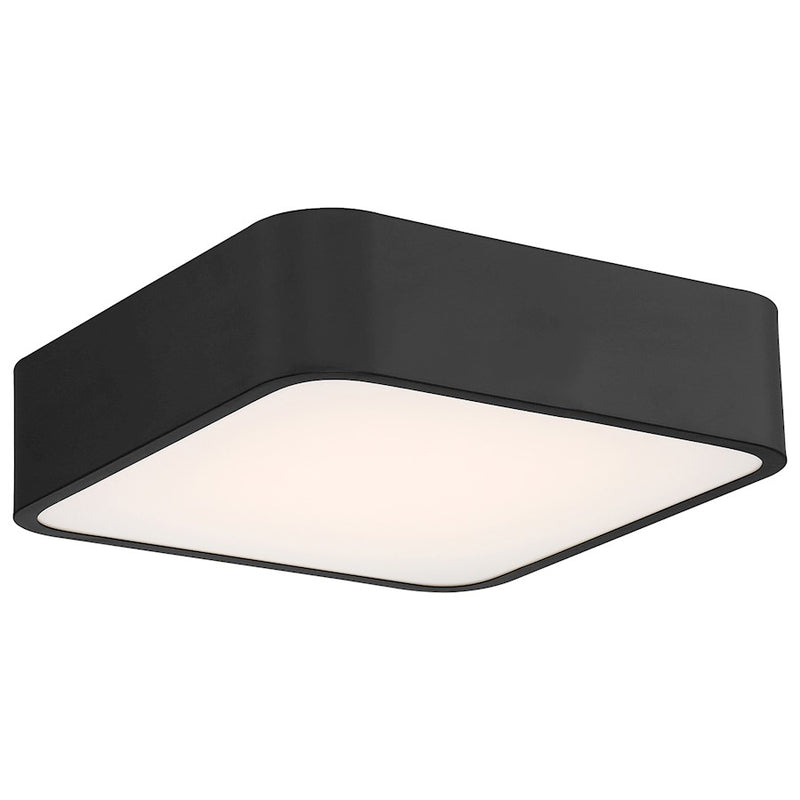 Access Lighting Granada 12" LED Flush Mount, Black/White