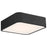 Access Lighting Granada 12" LED Flush Mount, Black/White - 49980LEDDCS-BL-ACR