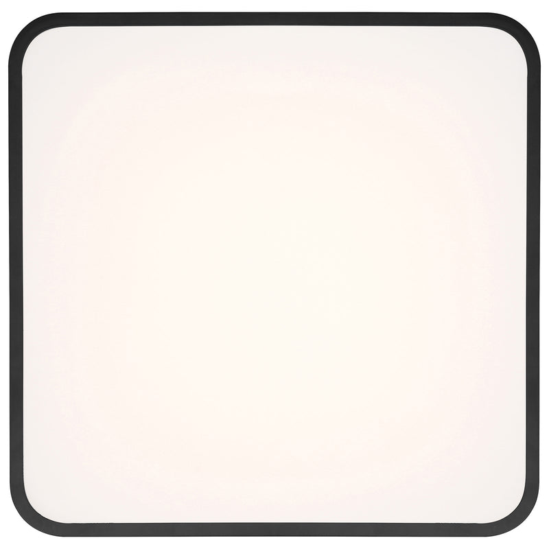 Access Granada Color Selectable LED Flush Mt, Black/Acrylic