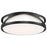 Access Lighting Lucia 3CCT LED Flush Mount, Black/White - 49990LEDDCS-BL-ACR