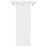 Access Lighting Transformer 1Lt Flush Mount, White/Clear