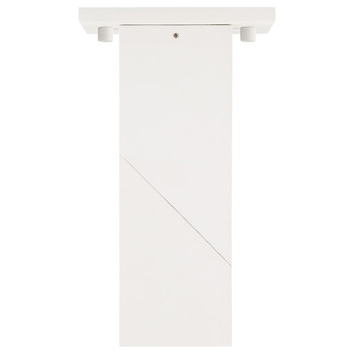 Access Lighting Transformer 1Lt Flush Mount, White/Clear