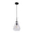 Access Lighting Simplicite 1 Light 9" Pendant, Black