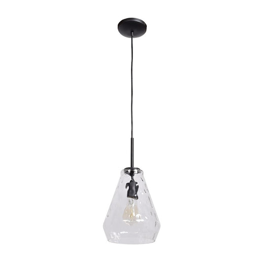 Access Lighting Simplicite 1 Light 9" Pendant, Black