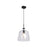 Access Lighting Simplicite 1 Light 11" Pendant, Black