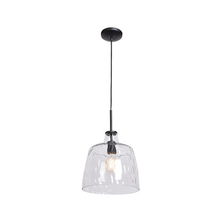Access Lighting Simplicite 1 Light 11" Pendant, Black