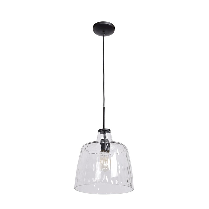 Access Lighting Simplicite 1 Light 11" Pendant, Black