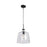 Access Lighting Simplicite 1 Light 11" Pendant, Black