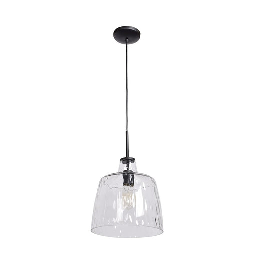 Access Lighting Simplicite 1 Light 11" Pendant, Black