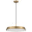 Access Lighting Tallinn 3CCT LED Pendant, Gold/White