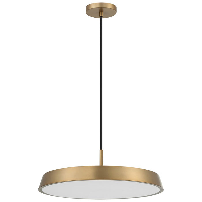 Access Lighting Tallinn 3CCT LED Pendant, Gold/White