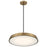 Access Lighting Tallinn 3CCT LED Pendant, Gold/White