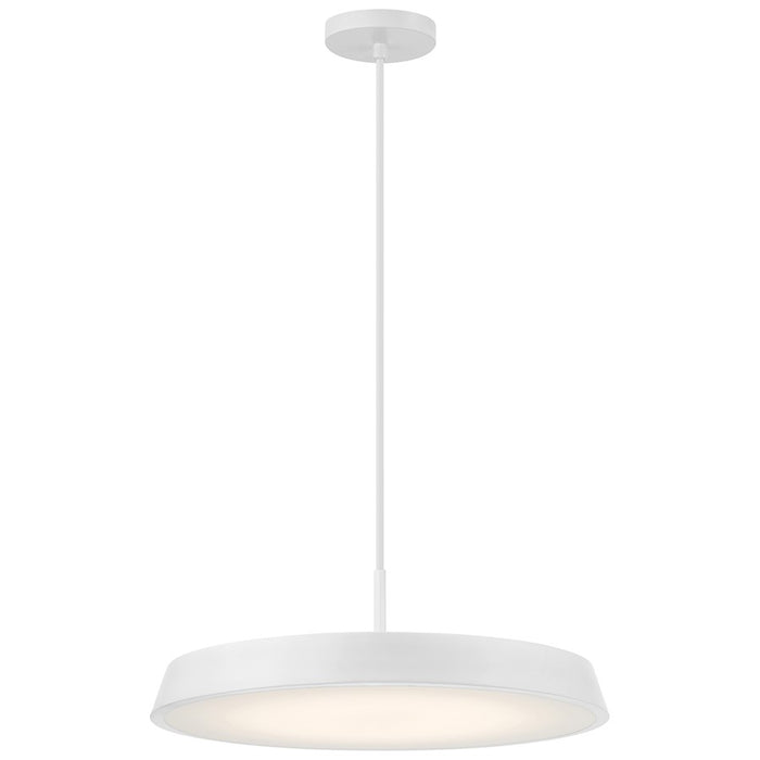 Access Lighting Tallinn 3CCT LED Pendant, White/White - 50977LEDDCS-MWH-WHT