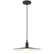 Access Lighting Seoul 1 Light Outdoor Pendant, Black/Black