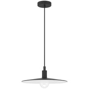 Access Lighting Seoul 1 Light Outdoor Pendant, Black/Black