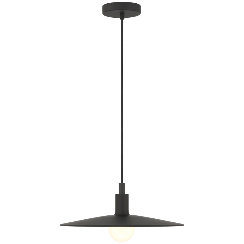 Access Lighting Seoul 1 Light Outdoor Pendant, Black/Black