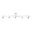 Access Lighting Comet 5 Light Semi-Flush, Brushed Steel