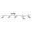 Access Lighting Viper 5 Light Semi-Flush, Brushed Steel
