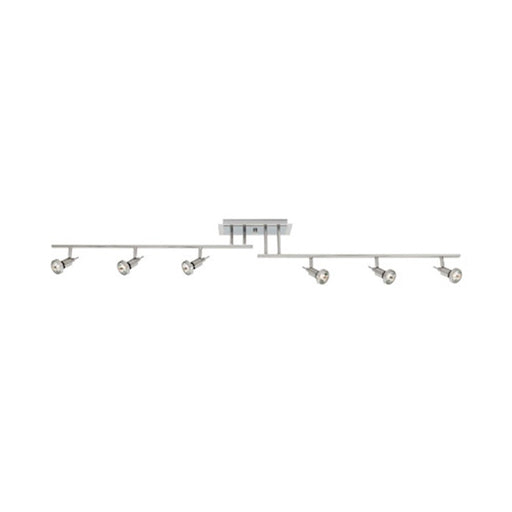 Access Lighting Viper 6 LED Bulb Semi-Flush, Brushed Steel
