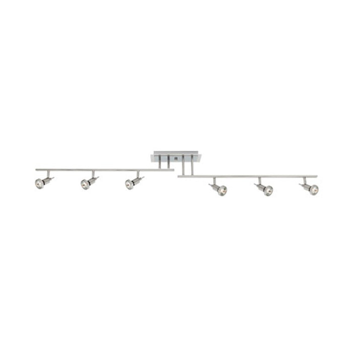 Access Lighting Viper 6 LED Bulb Semi-Flush, Brushed Steel