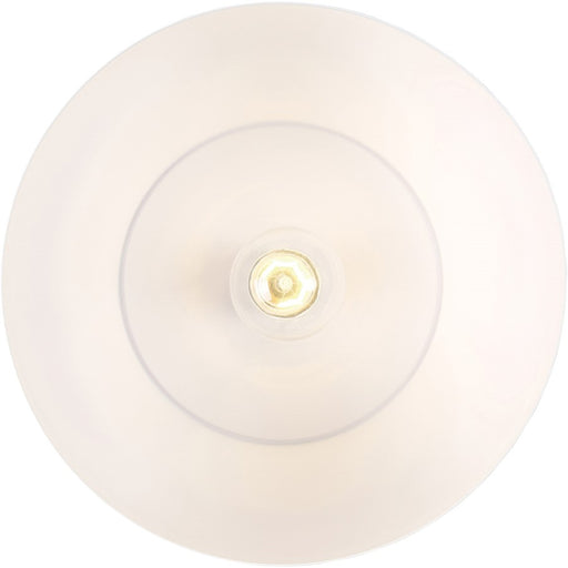 Access Lighting Blend 1 Light Pendant, White with Wood Grain