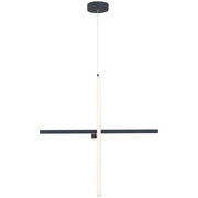 Access Lighting Vega LED Pendant, Black/Acrylic Lens