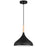 Access Lighting Olivia 1 Light Pendant, Black