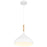 Access Lighting Olivia 1 Light Pendant, White