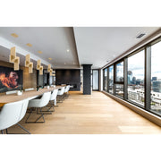 Access Joinery LED Pendant, Brushed Gold/Acrylic Lens