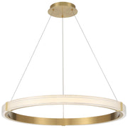 Access Panache 3CCT LED Pendant, Brass/Acrylic Lens