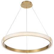 Access Panache 3CCT LED Pendant, Brass/Acrylic Lens